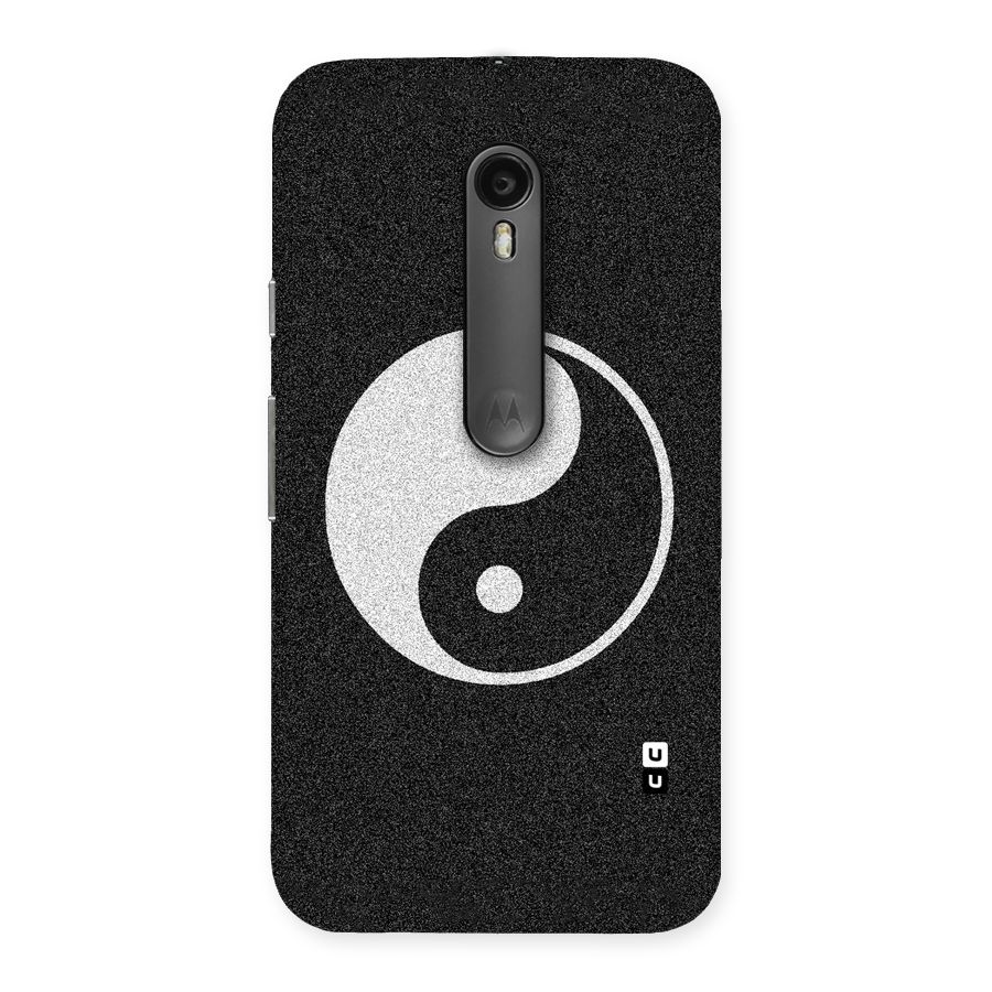 Peace Disorted Back Case for Moto G Turbo