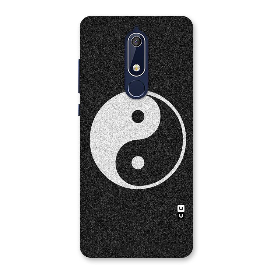 Peace Disorted Back Case for Nokia 5.1