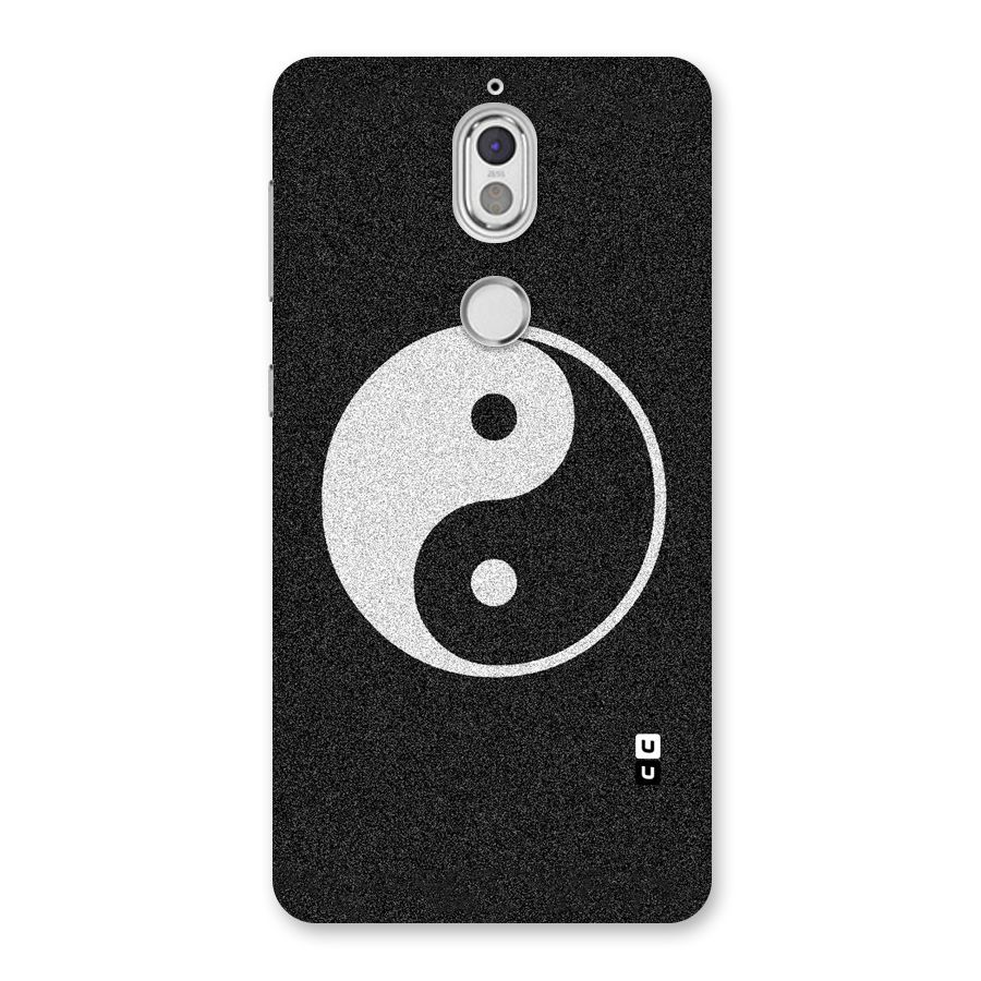 Peace Disorted Back Case for Nokia 7