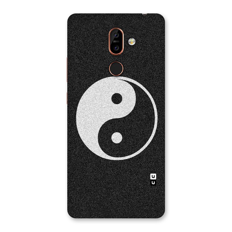 Peace Disorted Back Case for Nokia 7 Plus