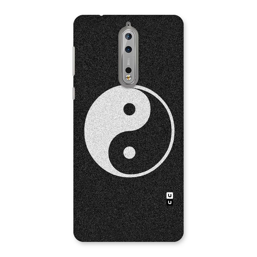 Peace Disorted Back Case for Nokia 8