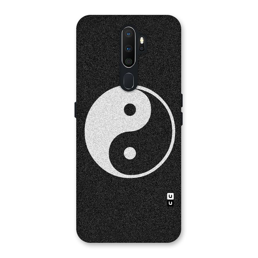 Peace Disorted Back Case for Oppo A5 (2020)