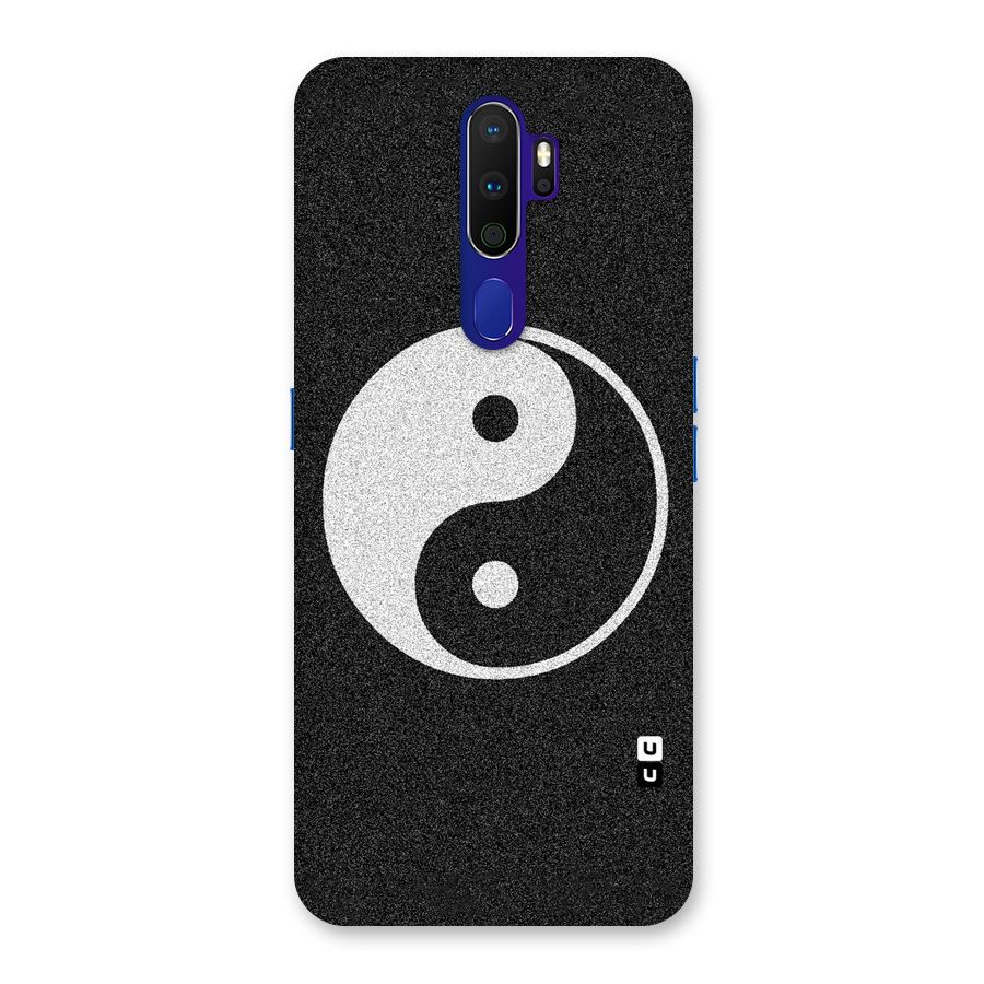 Peace Disorted Back Case for Oppo A9 (2020)