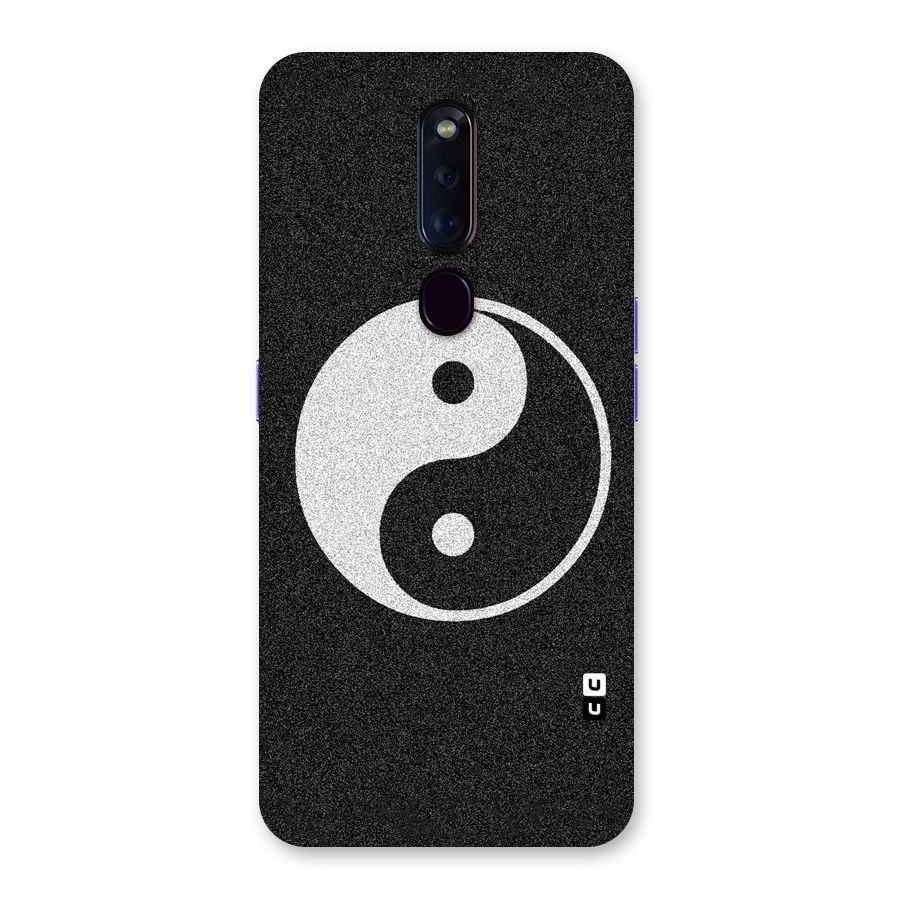 Peace Disorted Back Case for Oppo F11 Pro