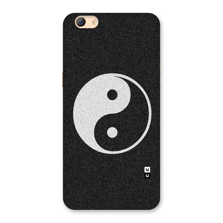 Peace Disorted Back Case for Oppo F3 Plus