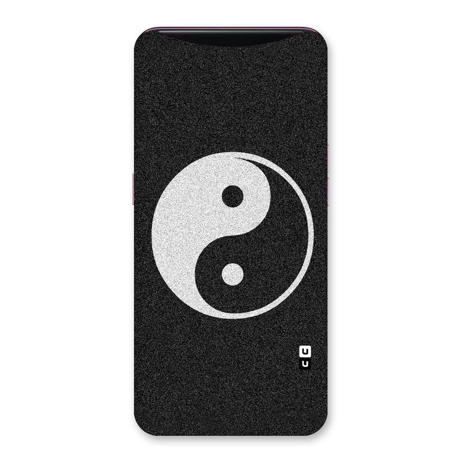 Peace Disorted Back Case for Oppo Find X