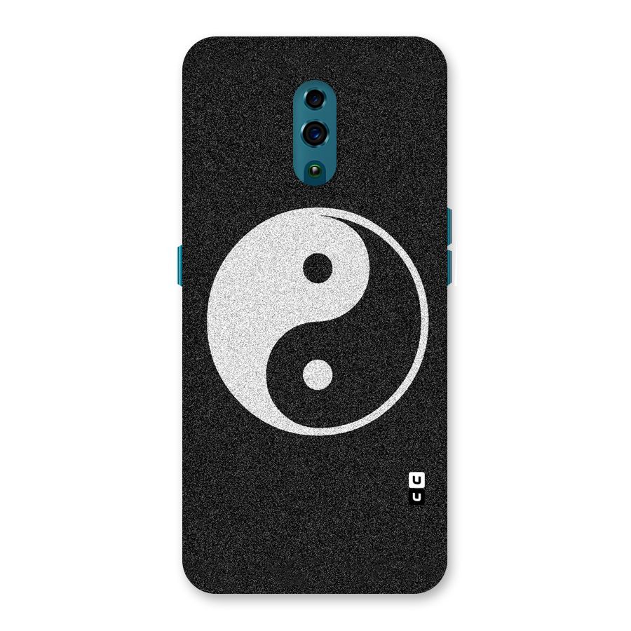 Peace Disorted Back Case for Oppo Reno