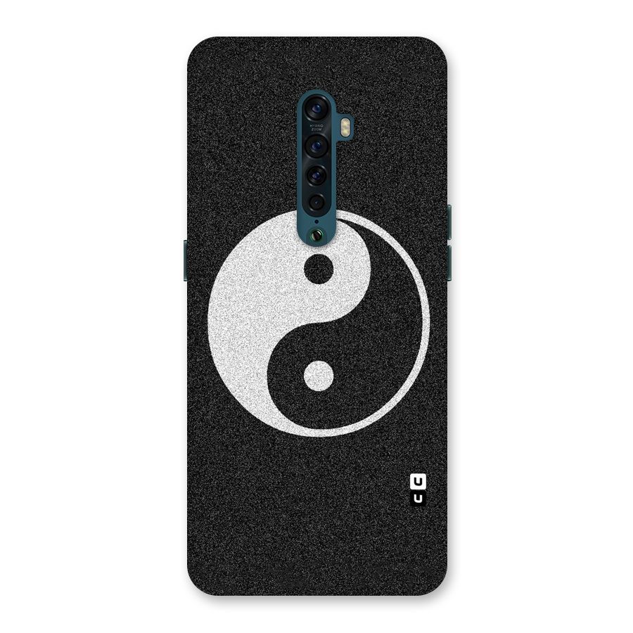 Peace Disorted Back Case for Oppo Reno2