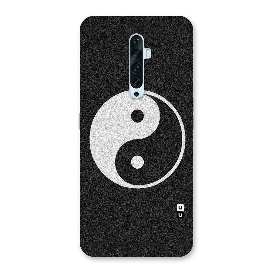 Peace Disorted Back Case for Oppo Reno2 F