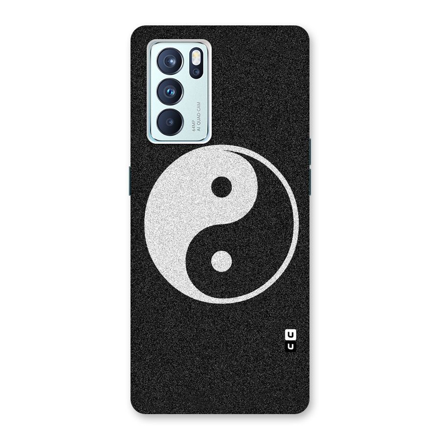 Peace Disorted Back Case for Oppo Reno6 Pro 5G