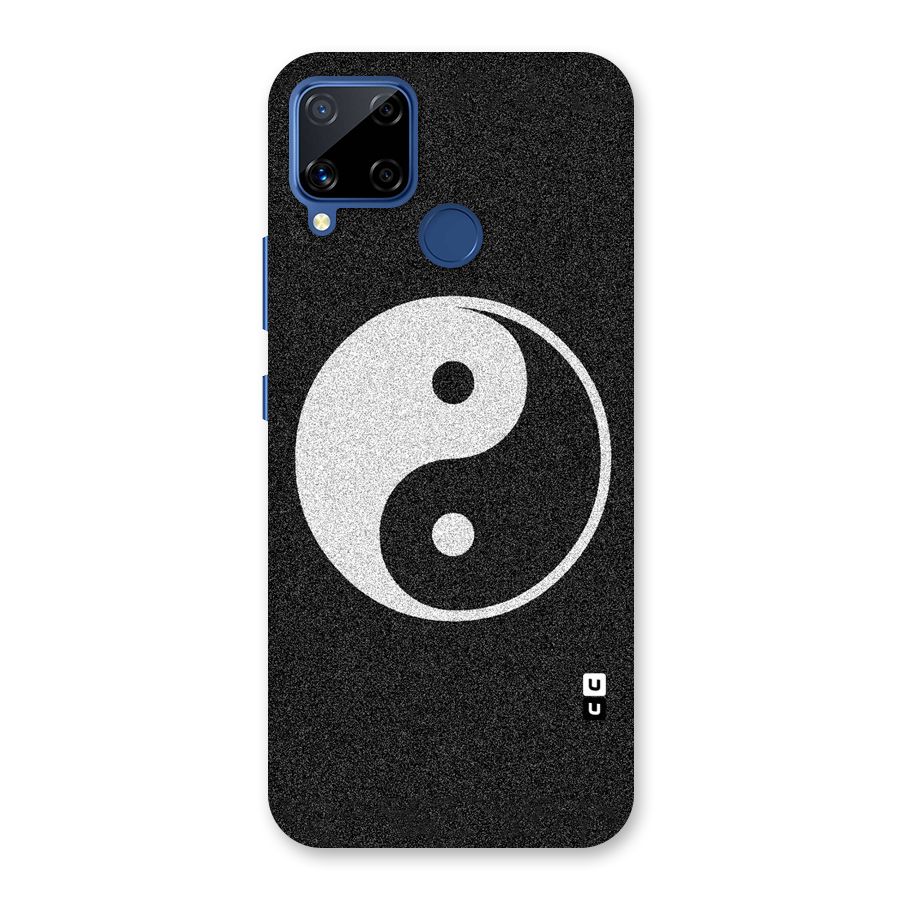 Peace Disorted Back Case for Realme C15