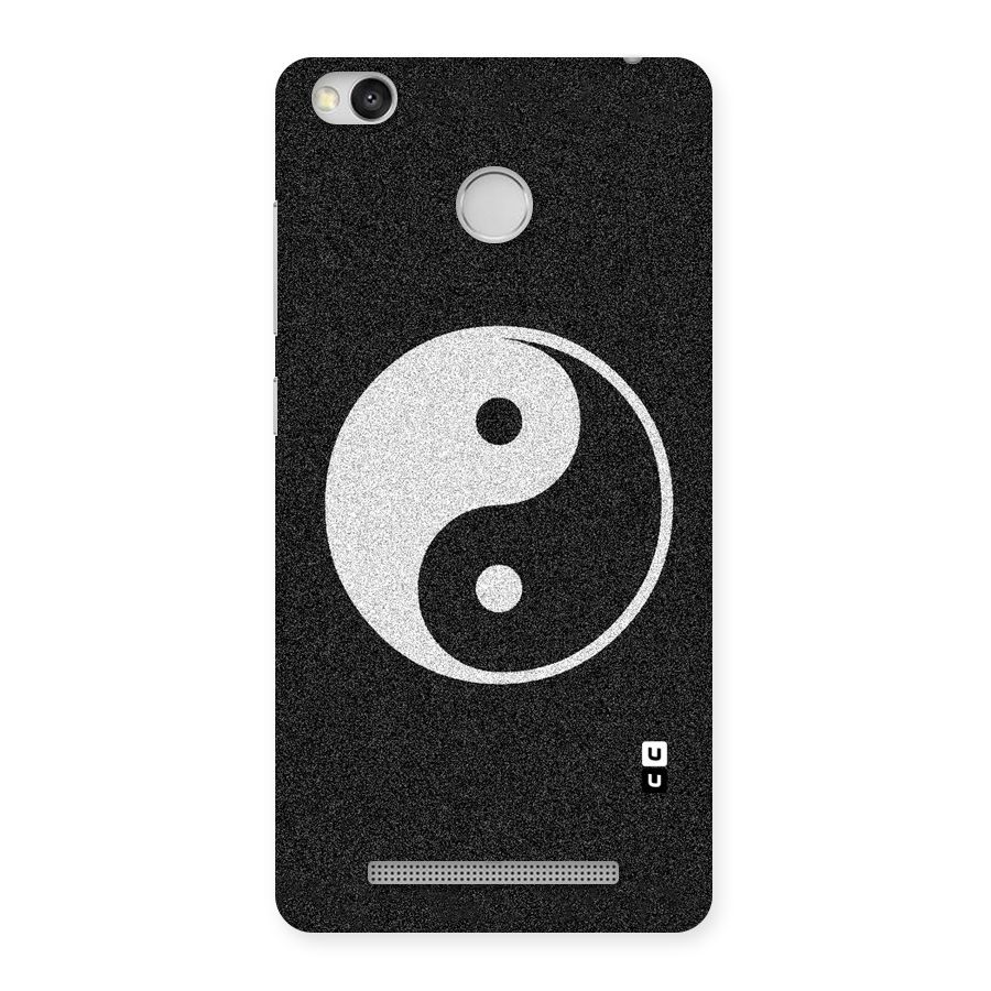 Peace Disorted Back Case for Redmi 3S Prime