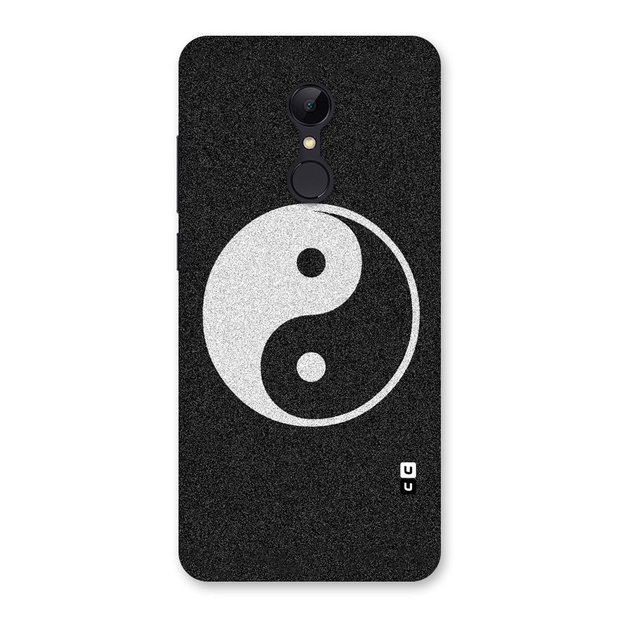 Peace Disorted Back Case for Redmi 5