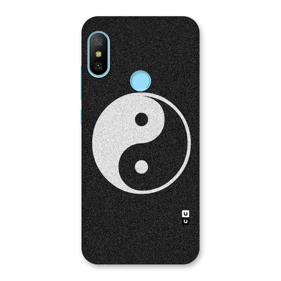 Peace Disorted Back Case for Redmi 6 Pro