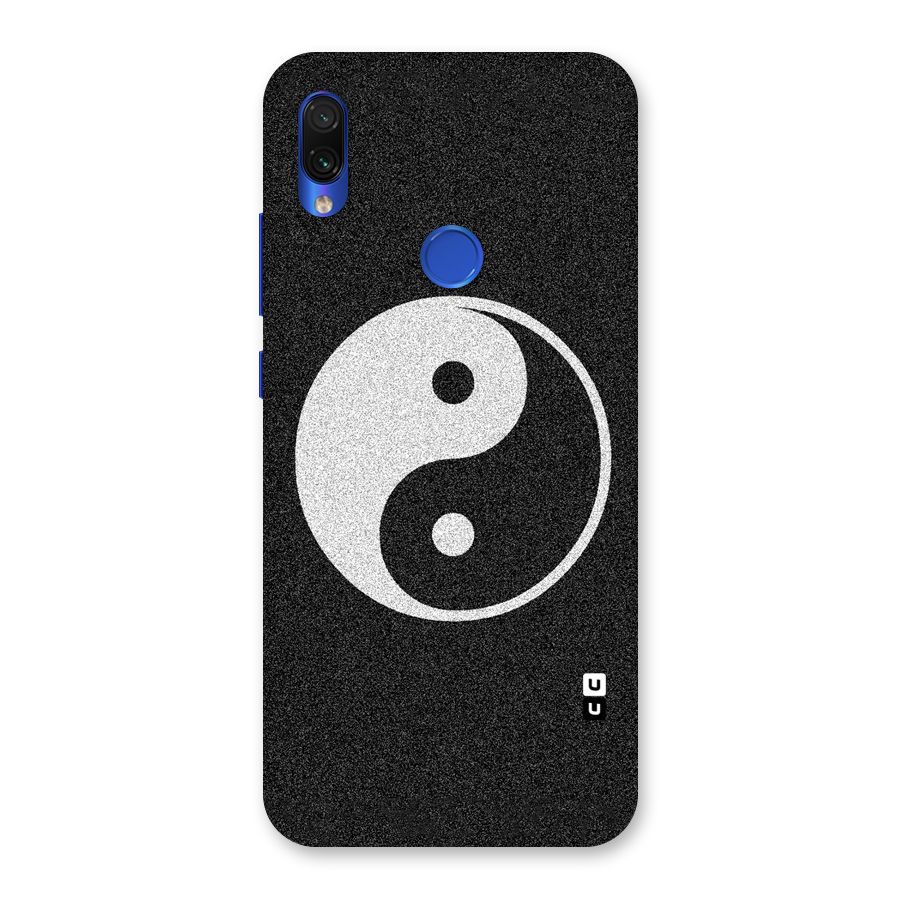 Peace Disorted Back Case for Redmi Note 7S