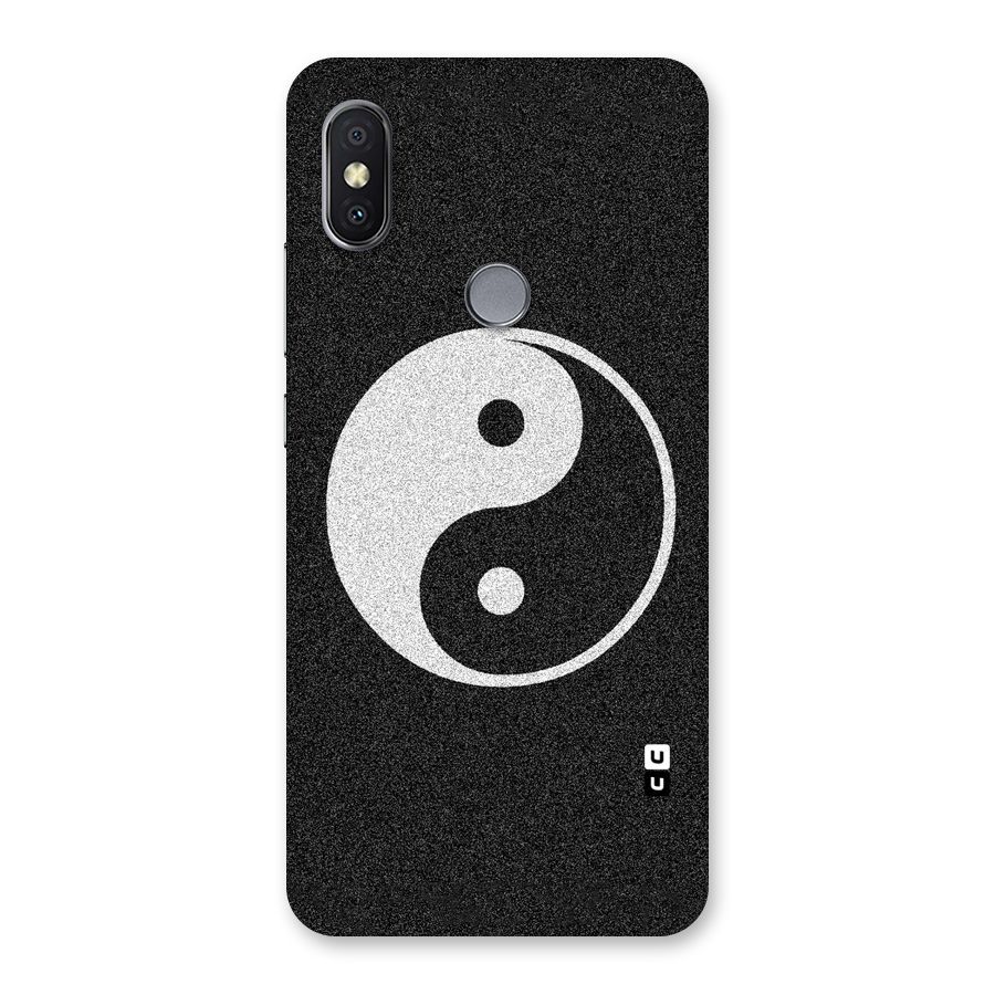 Peace Disorted Back Case for Redmi Y2