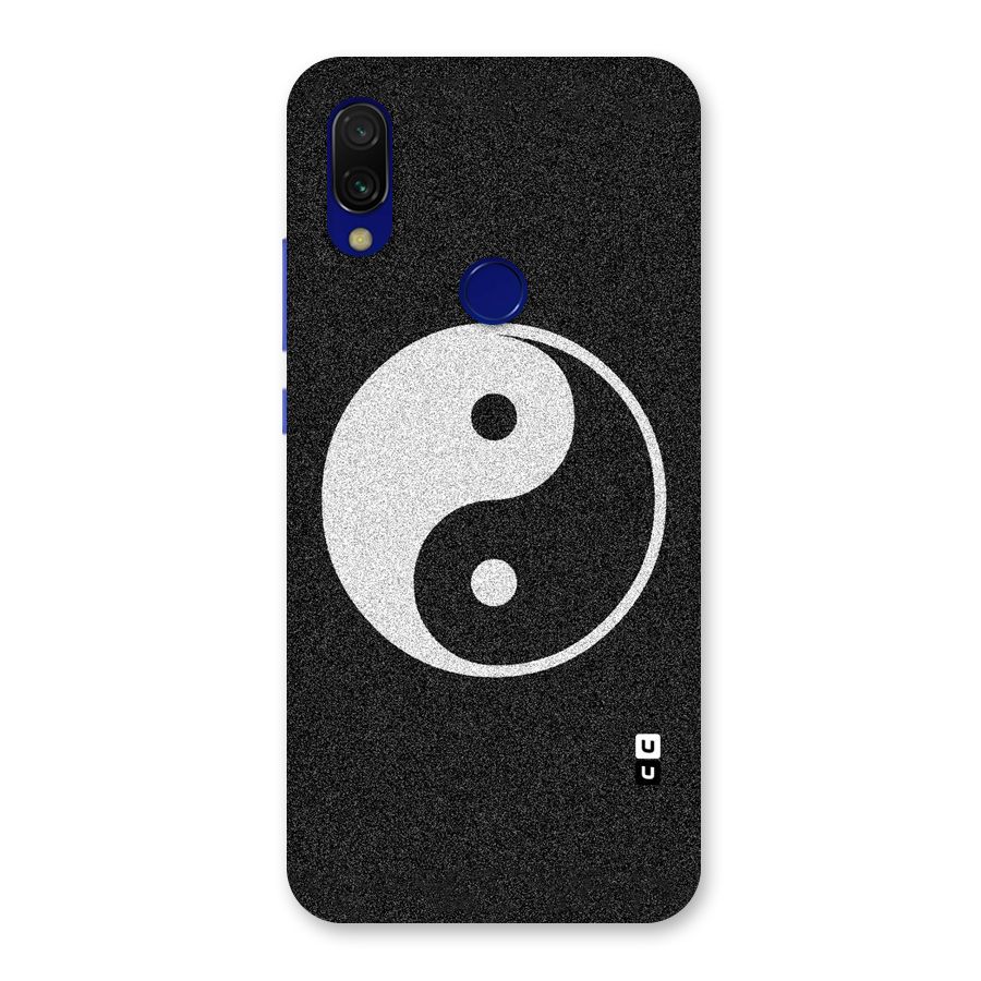 Peace Disorted Back Case for Redmi Y3