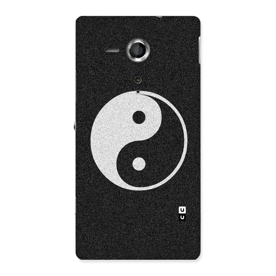 Peace Disorted Back Case for Sony Xperia SP