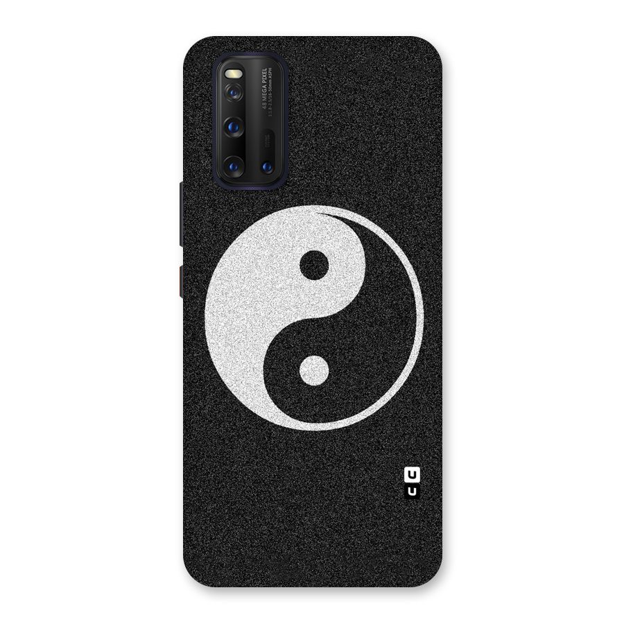 Peace Disorted Back Case for Vivo iQOO 3