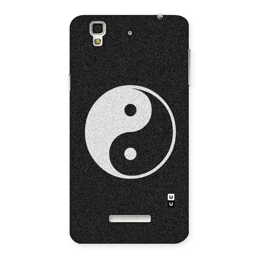 Peace Disorted Back Case for Yu Yureka