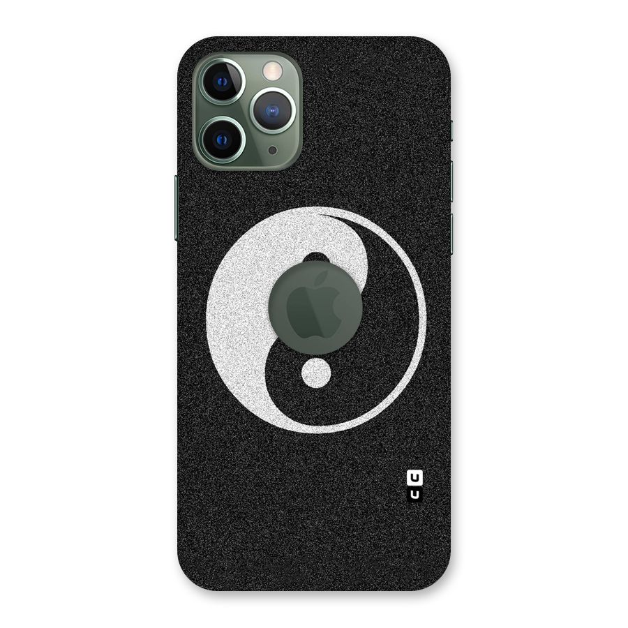 Peace Disorted Back Case for iPhone 11 Pro Logo  Cut