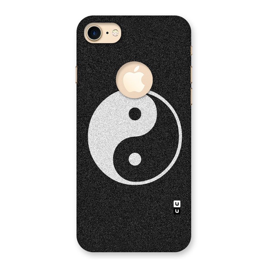 Peace Disorted Back Case for iPhone 7 Logo Cut