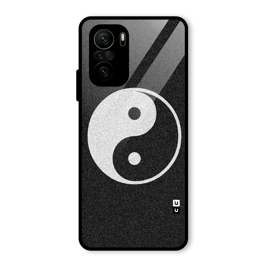 Peace Disorted Glass Back Case for Mi 11x