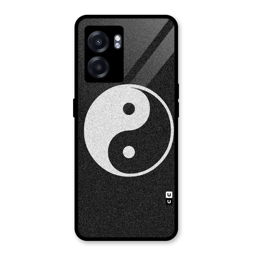 Peace Disorted Glass Back Case for Oppo K10 (5G)