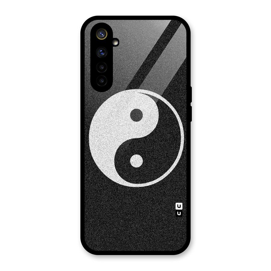 Peace Disorted Glass Back Case for Realme 6