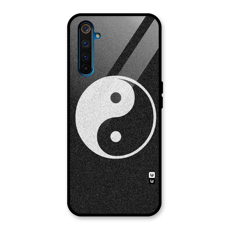 Peace Disorted Glass Back Case for Realme 6 Pro