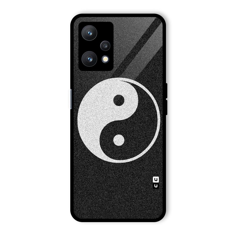 Peace Disorted Glass Back Case for Realme 9 Pro 5G