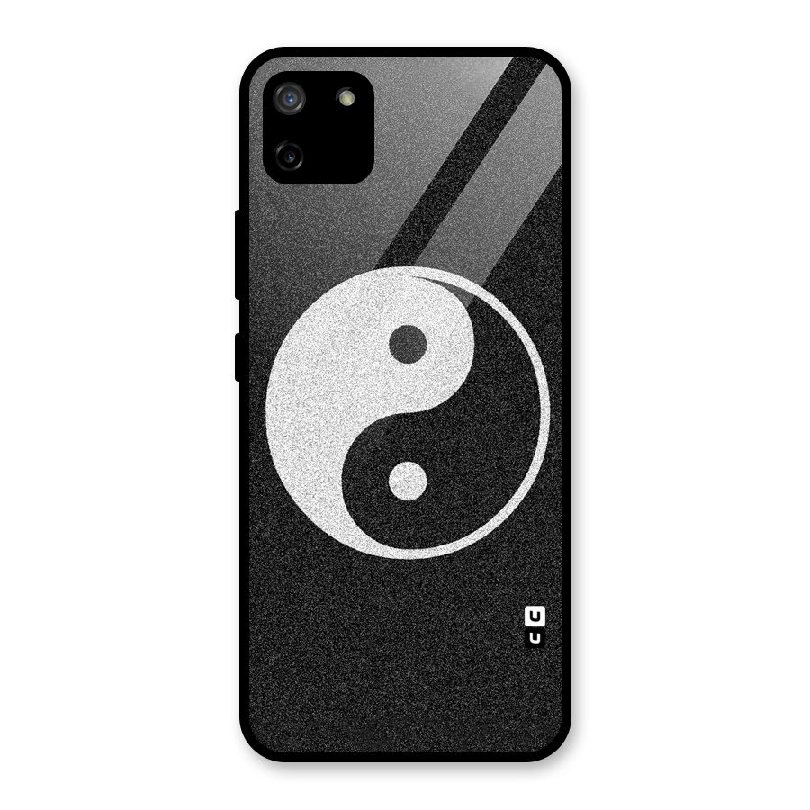 Peace Disorted Glass Back Case for Realme C11