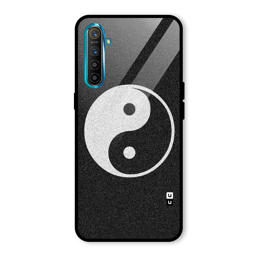 Peace Disorted Glass Back Case for Realme X2