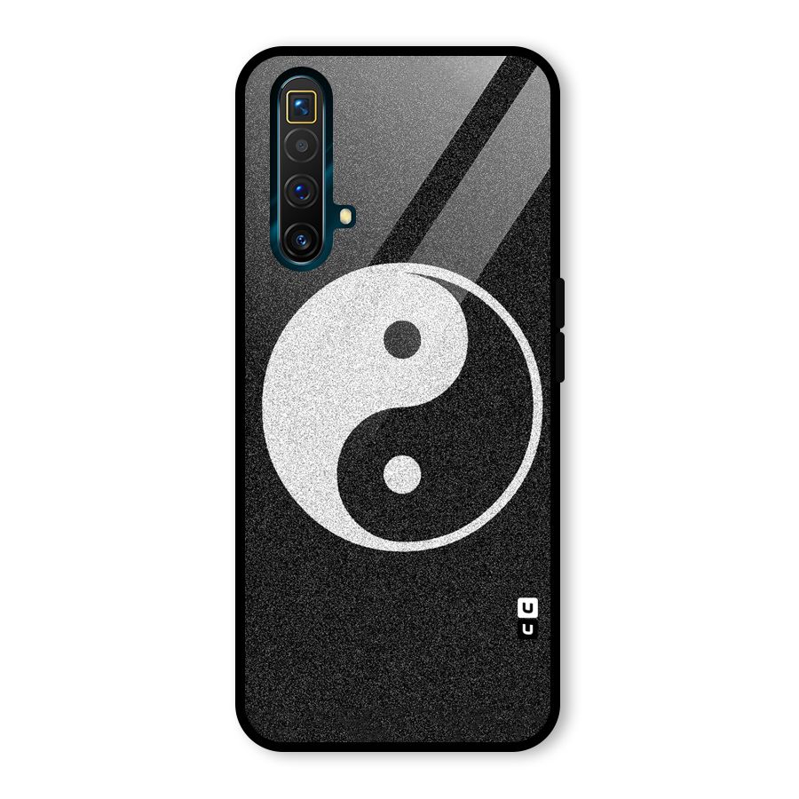 Peace Disorted Glass Back Case for Realme X3