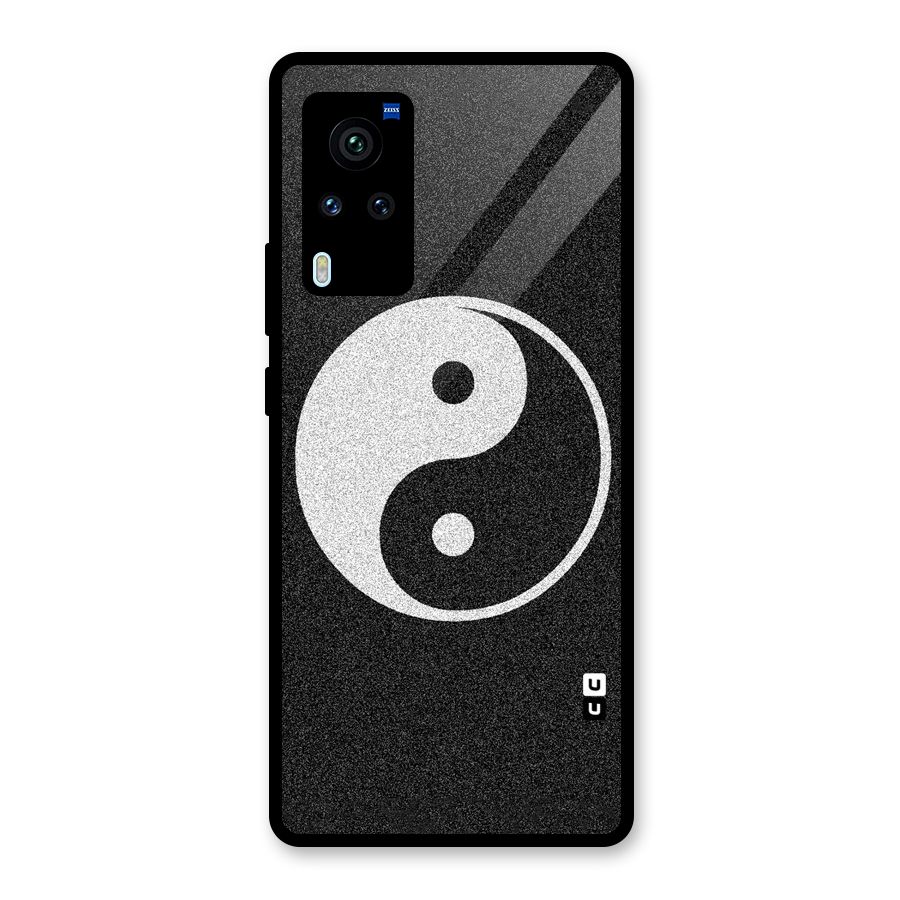 Peace Disorted Glass Back Case for Vivo X60 Pro