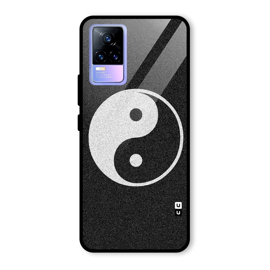 Peace Disorted Glass Back Case for Vivo Y73