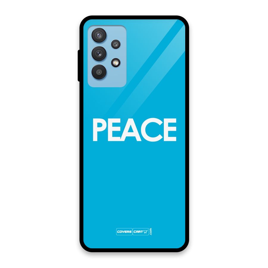 Peace Glass Back Case for Galaxy M32 5G