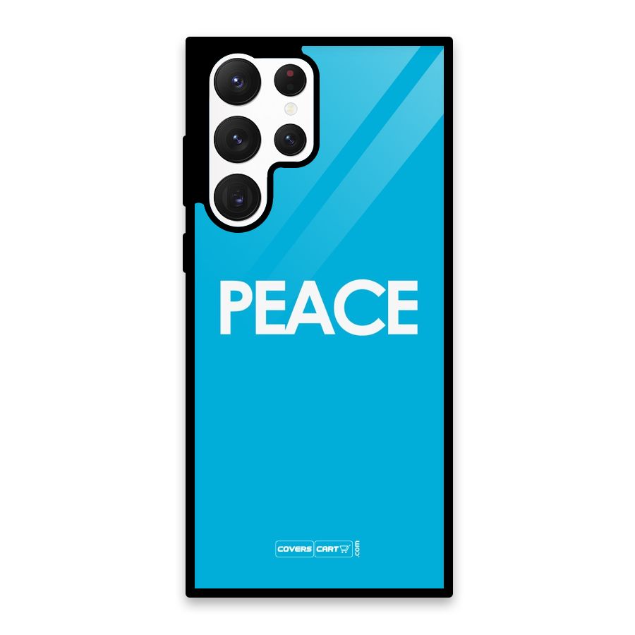 Peace Glass Back Case for Galaxy S22 Ultra 5G