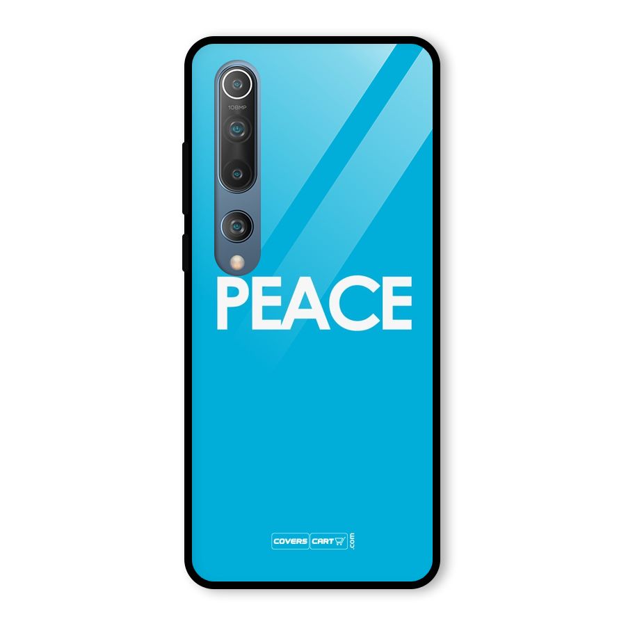 Peace Glass Back Case for Mi 10