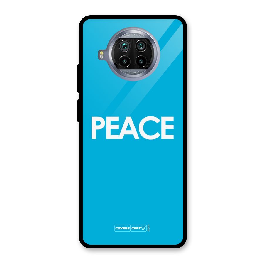 Peace Glass Back Case for Mi 10i