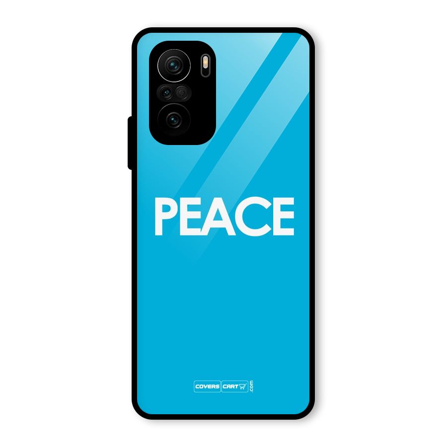 Peace Glass Back Case for Mi 11X Pro