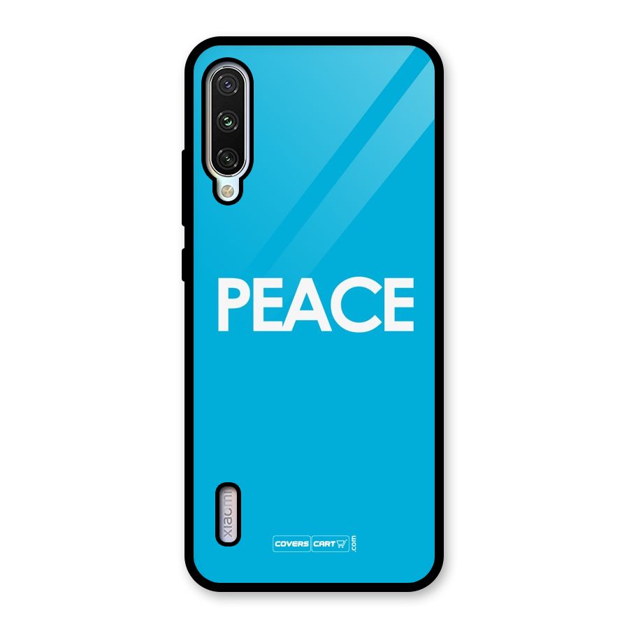 Peace Glass Back Case for Mi A3