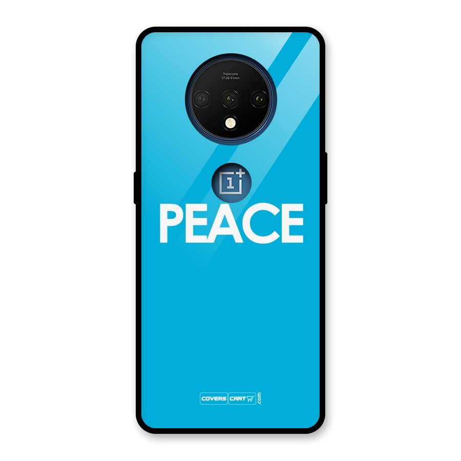 Peace Glass Back Case for OnePlus 7T