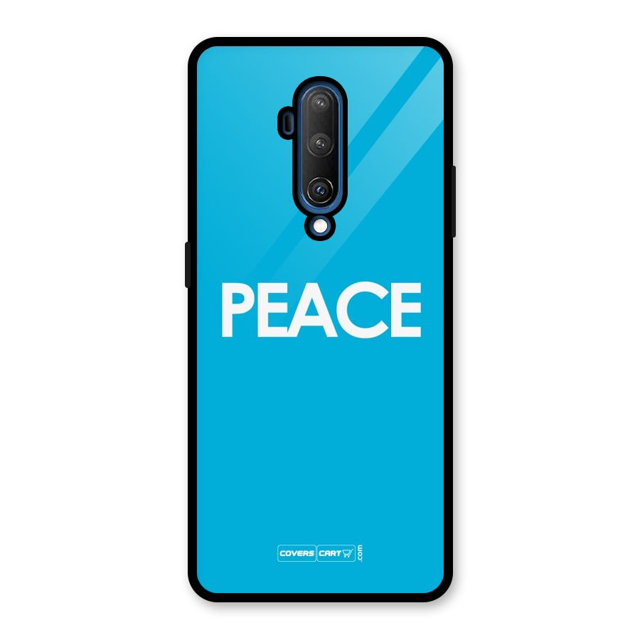 Peace Glass Back Case for OnePlus 7T Pro