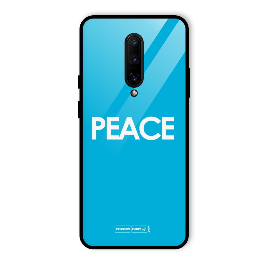 Peace Glass Back Case for OnePlus 7 Pro