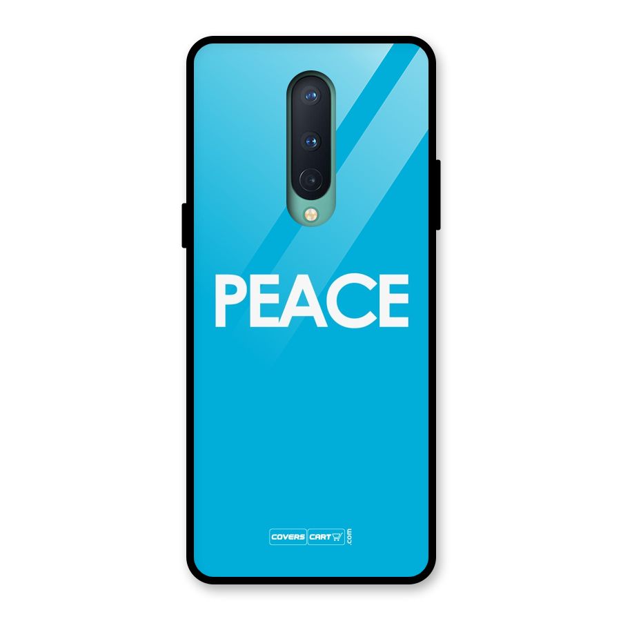 Peace Glass Back Case for OnePlus 8