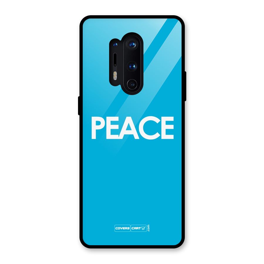 Peace Glass Back Case for OnePlus 8 Pro