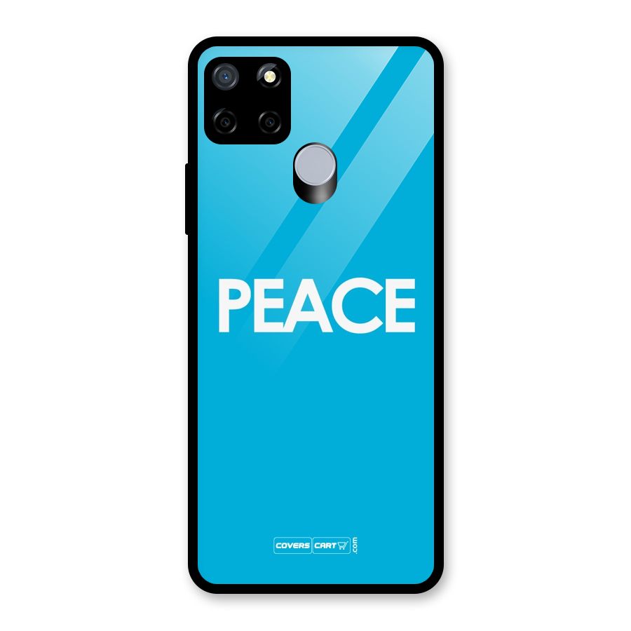 Peace Glass Back Case for Realme Narzo 20