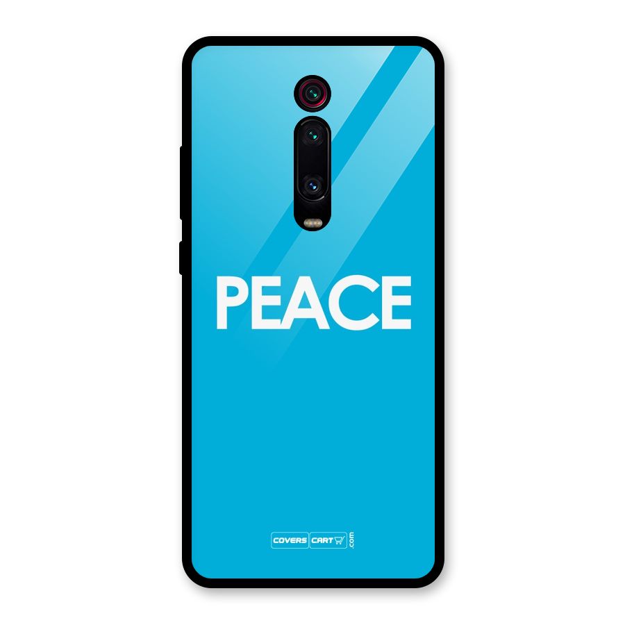 Peace Glass Back Case for Redmi K20 Pro