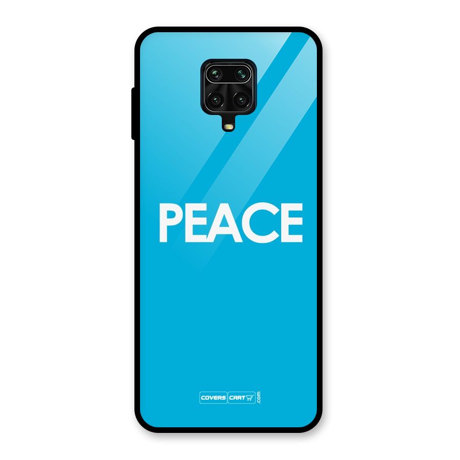 Peace Glass Back Case for Redmi Note 10 Lite
